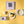 Laden Sie das Bild in den Galerie-Viewer, Becher Stripes - spiaggia yellow