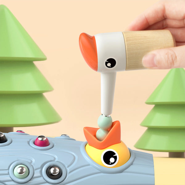 Füttere den Specht! - Montessori