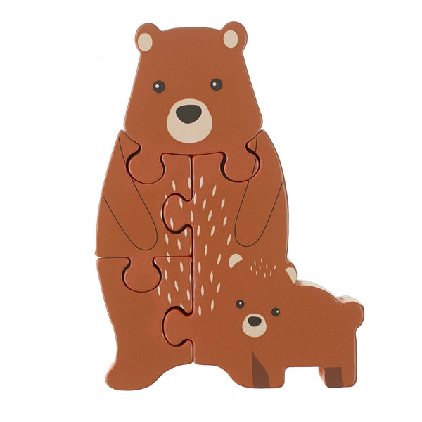 Woodland Bear Holzpuzzle