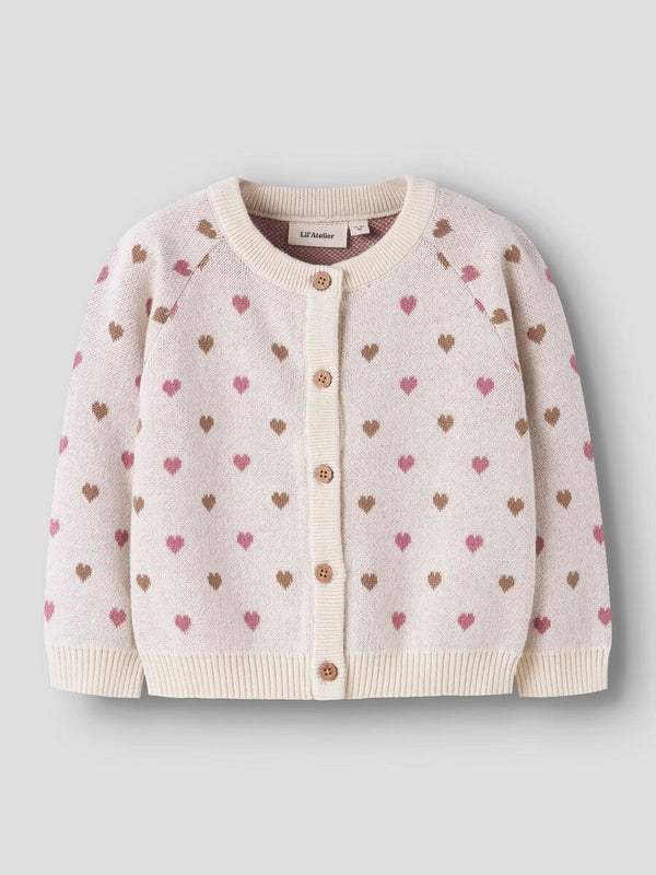 NMFSARAN LS KNIT CARD HEART Kids