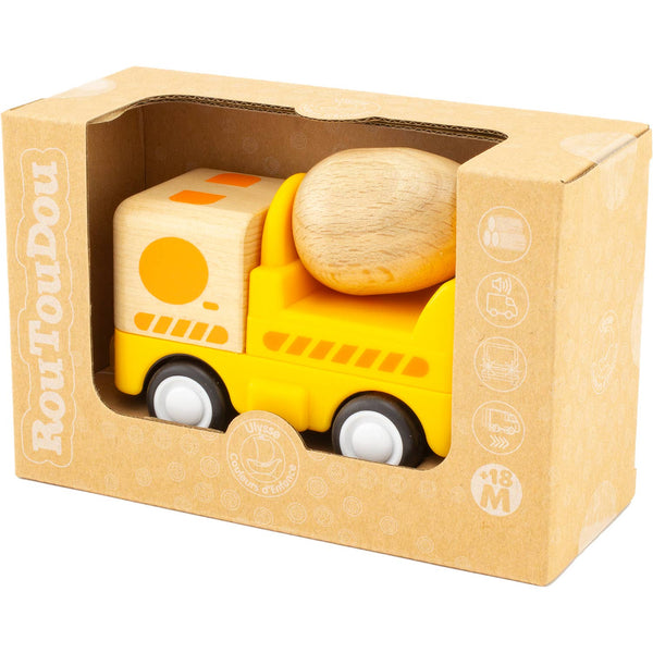 Holzauto Betonmischer