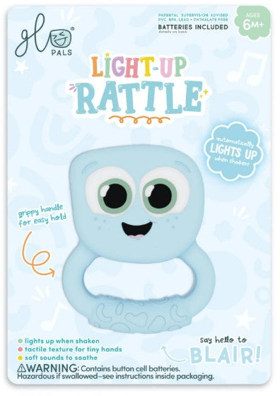 GLO PALS LIGHT UP RATTLE BLAIR