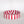 Laden Sie das Bild in den Galerie-Viewer, Schale gross Stripes - tramonto red