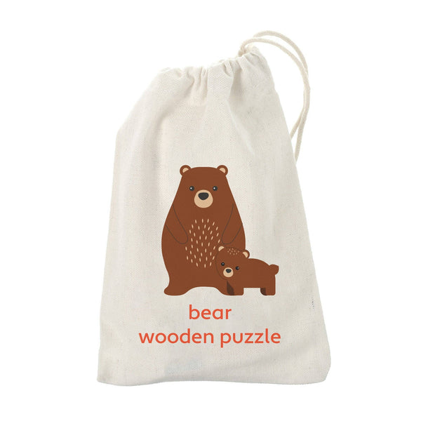 Woodland Bear Holzpuzzle