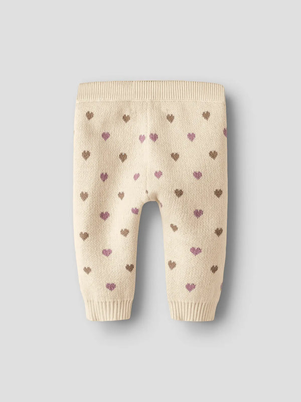 NBFSARAN KNIT PANT HEART LIL