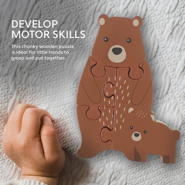 Woodland Bear Holzpuzzle
