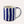 Laden Sie das Bild in den Galerie-Viewer, Becher Stripes - mare blue