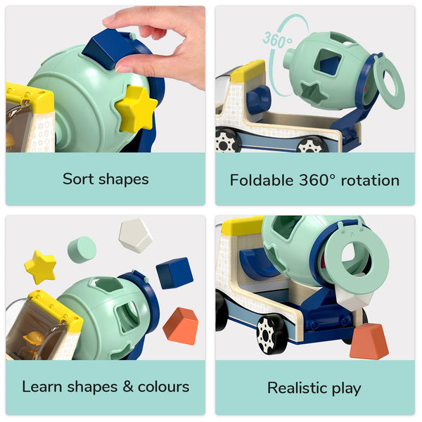 Match + Sort Truck - Montessori