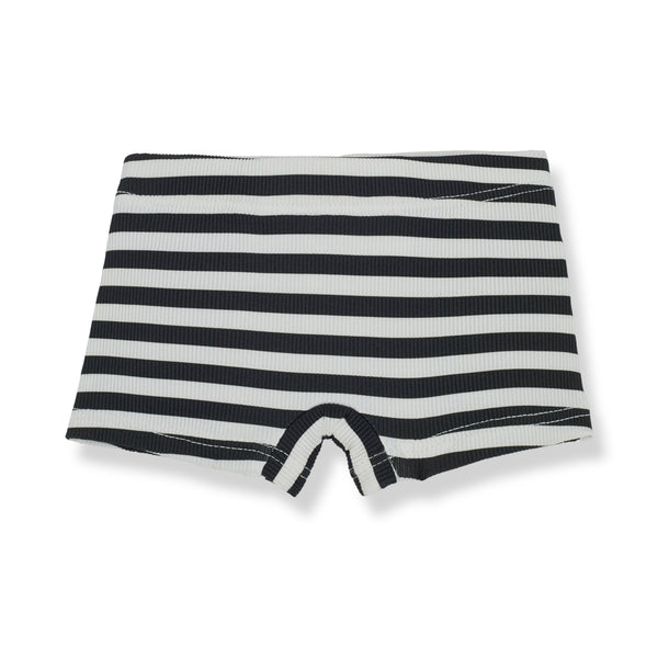 Striped Swimshorts Anthracite