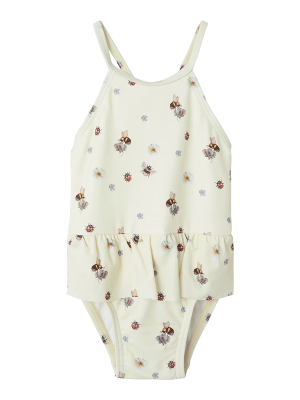PRINT BADEANZUG - NBFHELGINA SWIMSUIT LIL