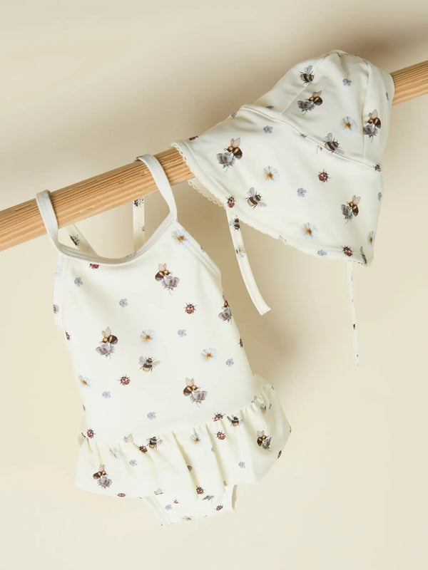 PRINT BADEANZUG - NBFHELGINA SWIMSUIT LIL