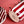 Laden Sie das Bild in den Galerie-Viewer, Vase Stripes - tramonto red