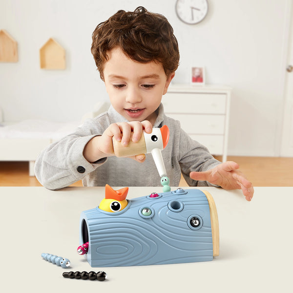 Füttere den Specht! - Montessori