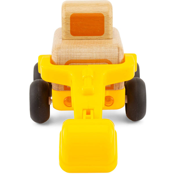Holzauto MINIBAGGER