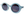 Laden Sie das Bild in den Galerie-Viewer, Kinder Retro Sonnenbrille blau