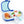 Laden Sie das Bild in den Galerie-Viewer, GoBe - 2in1 Lunchbox & Snack Spinner Sticker Edition
