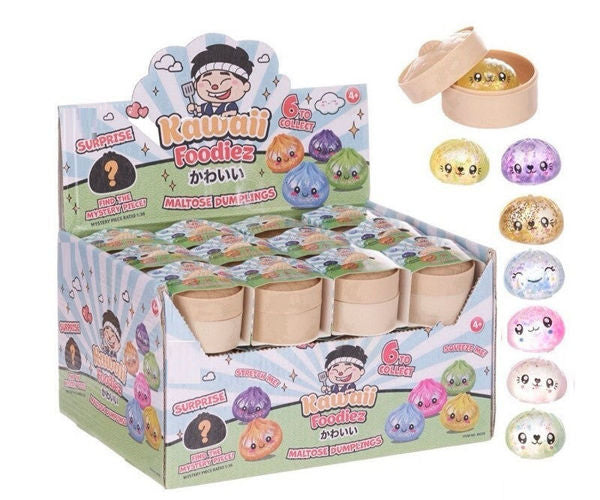 Surprise Squishy Dumpling | Glitzer | 3,5 cm