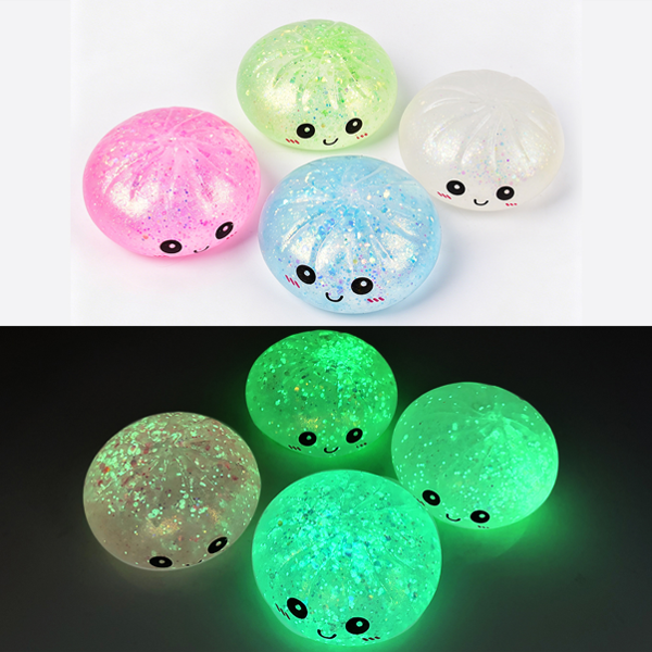 Glow in the Dark Squishy Dumpling | 9 cm