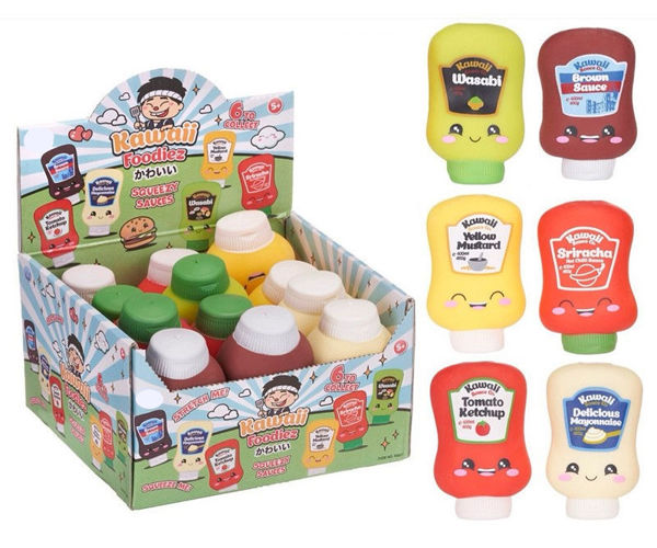 Kawaii Squishy Sauces | 10cm