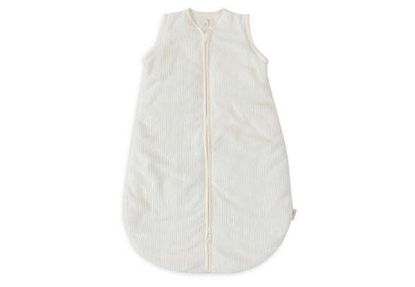 Baby Schlafsack mit Abnehmbaren Ärmeln Rund Rib - Ivory