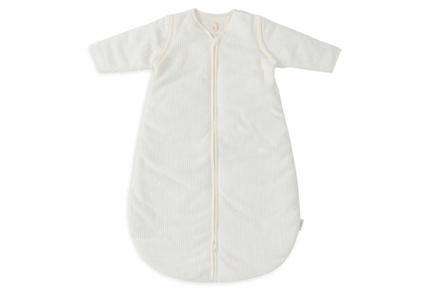 Baby Schlafsack mit Abnehmbaren Ärmeln Rund Rib - Ivory
