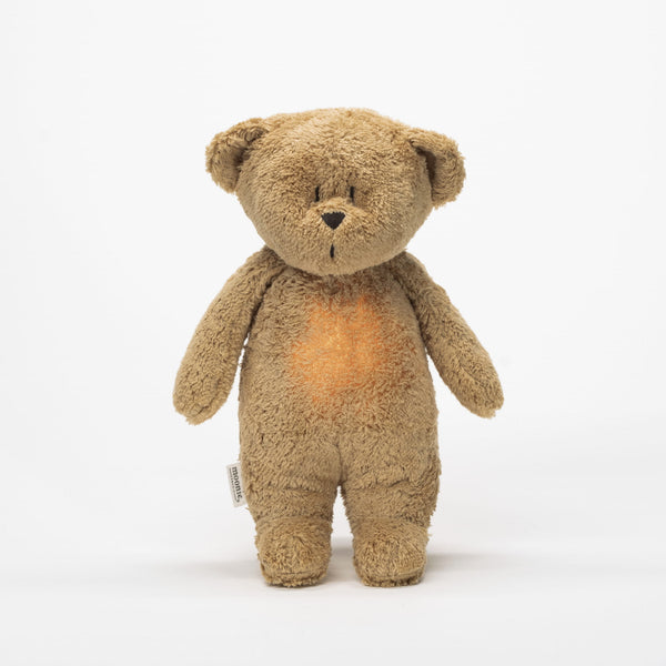MOONIE Teddybär | Einschlafhilfe | Cappuccino
