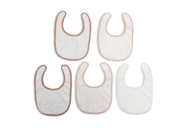 Lätzchen Jersey Wasserdicht | Soft Plumes | 5 Stück