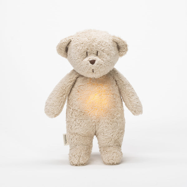 MOONIE Teddybär | Einschlafhilfe | Sand