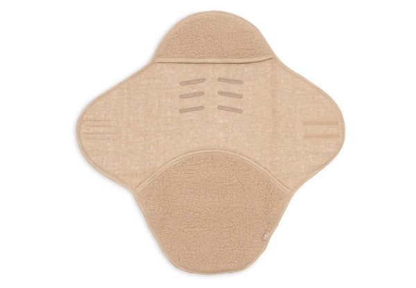 Einschlagdecke für Babyschale Sherpa - Merino Wool