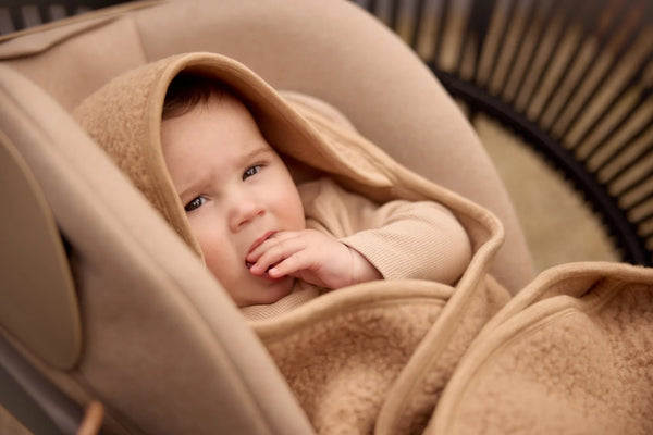 Einschlagdecke für Babyschale Sherpa - Merino Wool