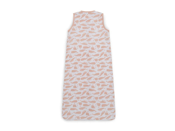 Baby Schlafsack Hydrophil 70cm Whales - Pale Pink