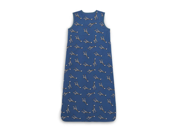 Baby Schlafsack Jersey 70cm Giraffe - Jeans Blue