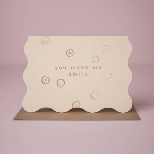 Make Me Smile Valentinstagskarte | Valentinskarten