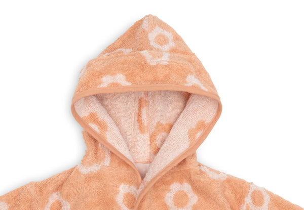 Bademantel - Jacquard Flower - 1-2 Jahre
