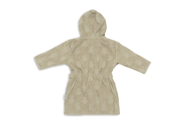 Bademantel Frottee Miffy Jacquard - Olive Green