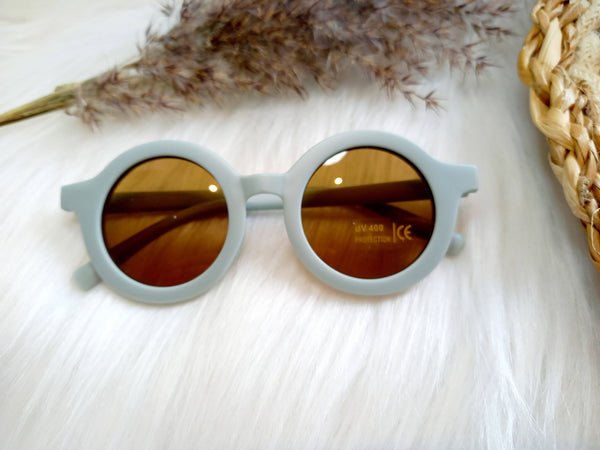 Kinder Retro Sonnenbrille blau
