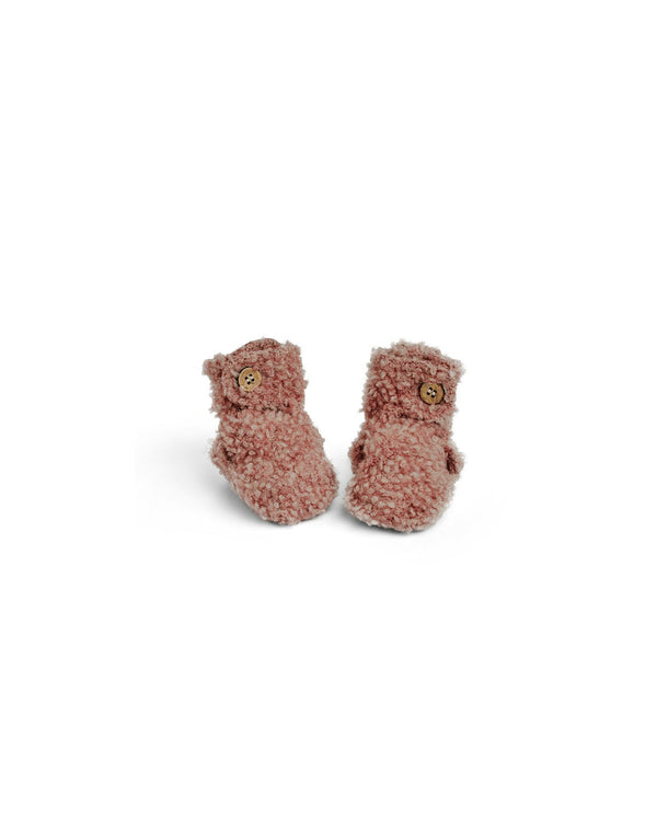Booties Baby merino Wolle | rose