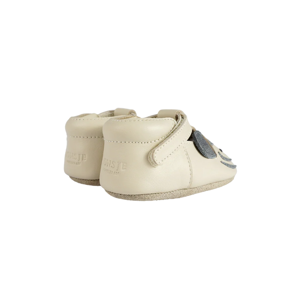 Spark Special Shoes | White Tiger | Cream Leather