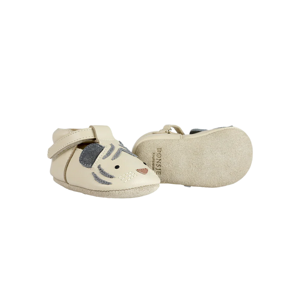 Spark Special Shoes | White Tiger | Cream Leather