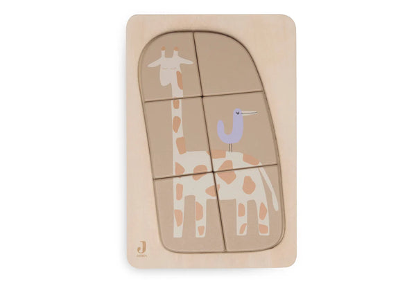 Puzzle aus Holz - Jungle Jambo - Giraffe