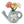 Laden Sie das Bild in den Galerie-Viewer, Gießkanne Blumen aus Filz

