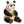Laden Sie das Bild in den Galerie-Viewer, 3-D Papiermodell Panda
