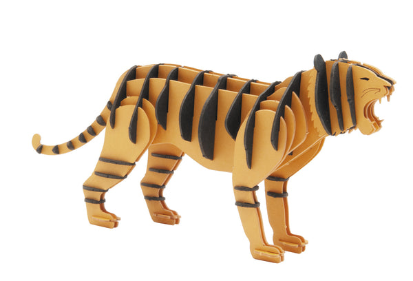 3-D Papiermodell Tiger