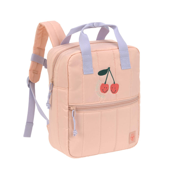 Kindergartenrucksack Square - Little Gang, Kirsche Rosa