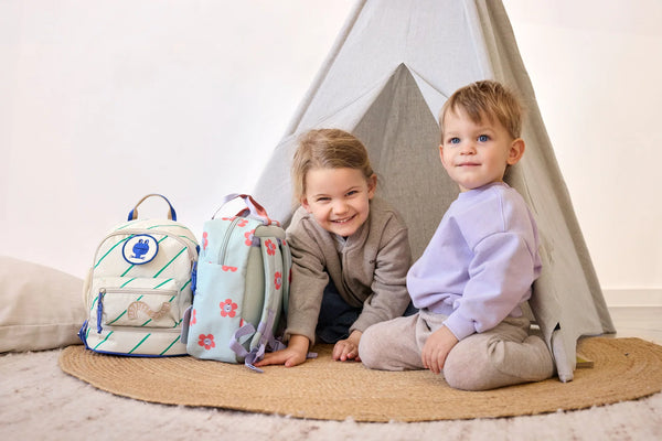Kinder Rucksack | Square | Happy Trails | Blume