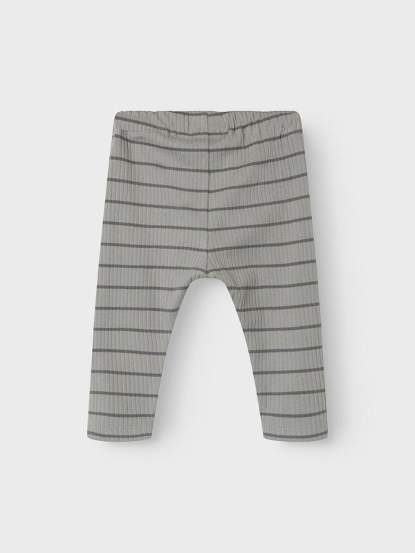 Rib Stripes Leggings Limestone