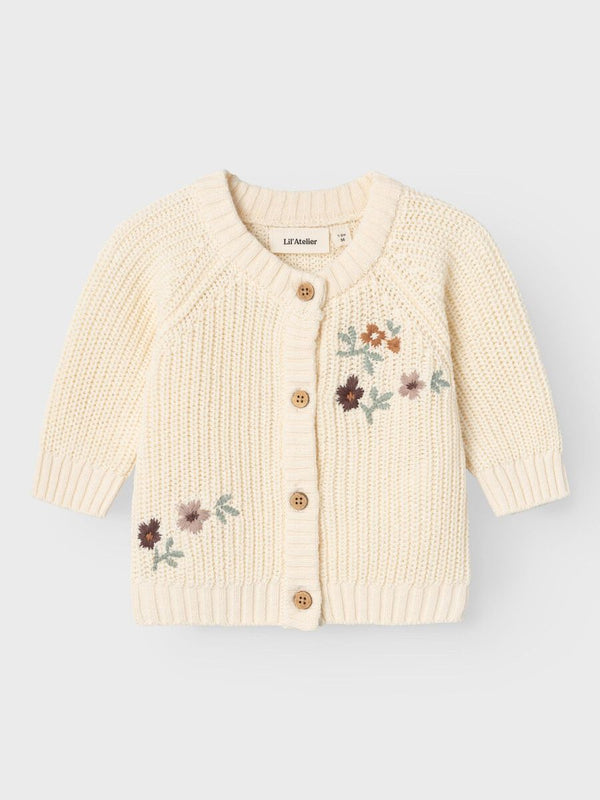 Baby LANGARM STRICKJACKE Birch Flowers