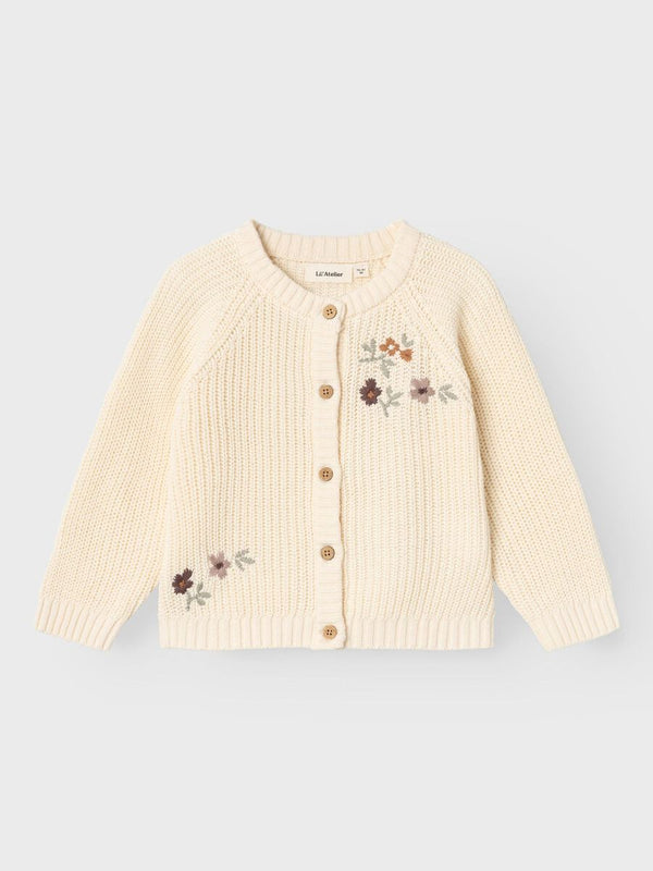 Kids LANGARM STRICKJACKE Birch Flowers