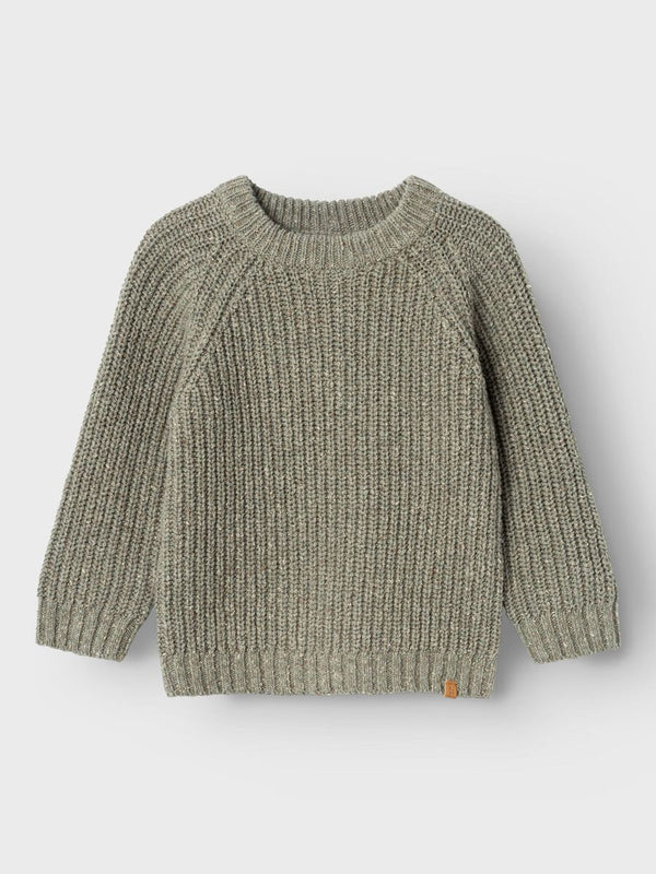 Langarm Strickpullover Seagrass