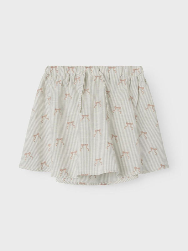 LOOSE FIT Skirt Bow Coconut Milk